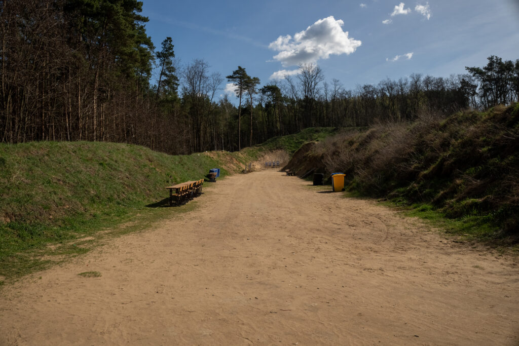 Oleško, střeliště B