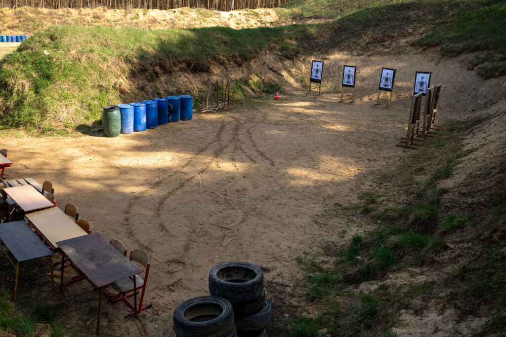 Oleško, střeliště D